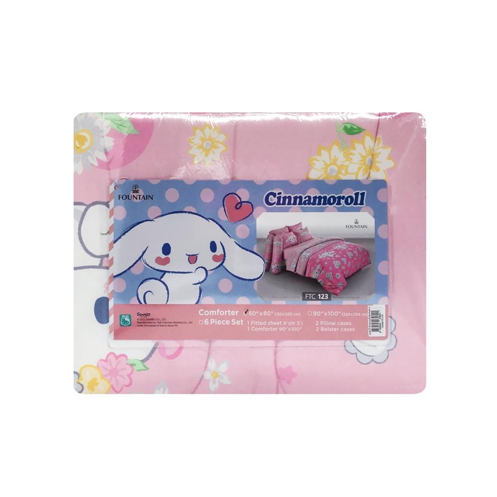 ผ้านวม FOUNTAIN CINNAMOROLL 60X80 นิ้ว 70206-FTC123