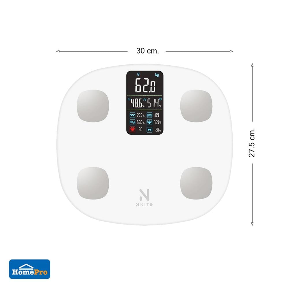 เครื่องชั่งน้ำหนัก NIKITO FG1910B สีขาว