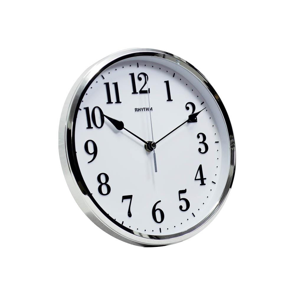 นาฬิกาแขวน RHYTHM CMG608NR19 10 นิ้ว สีขาว