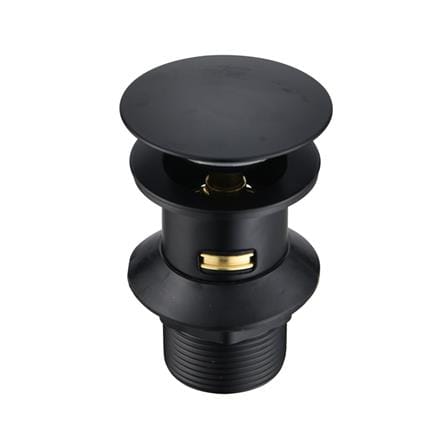 สะดืออ่างล้างหน้าแบบกด RASLAND RA POP-BLK สีดำ_2