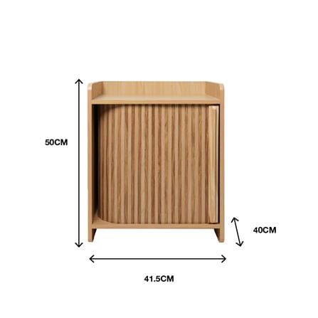 ตู้ข้างเตียง FASTTECT PVC CBN4041 41.5 ซม. สีเมเปิ้ล_7