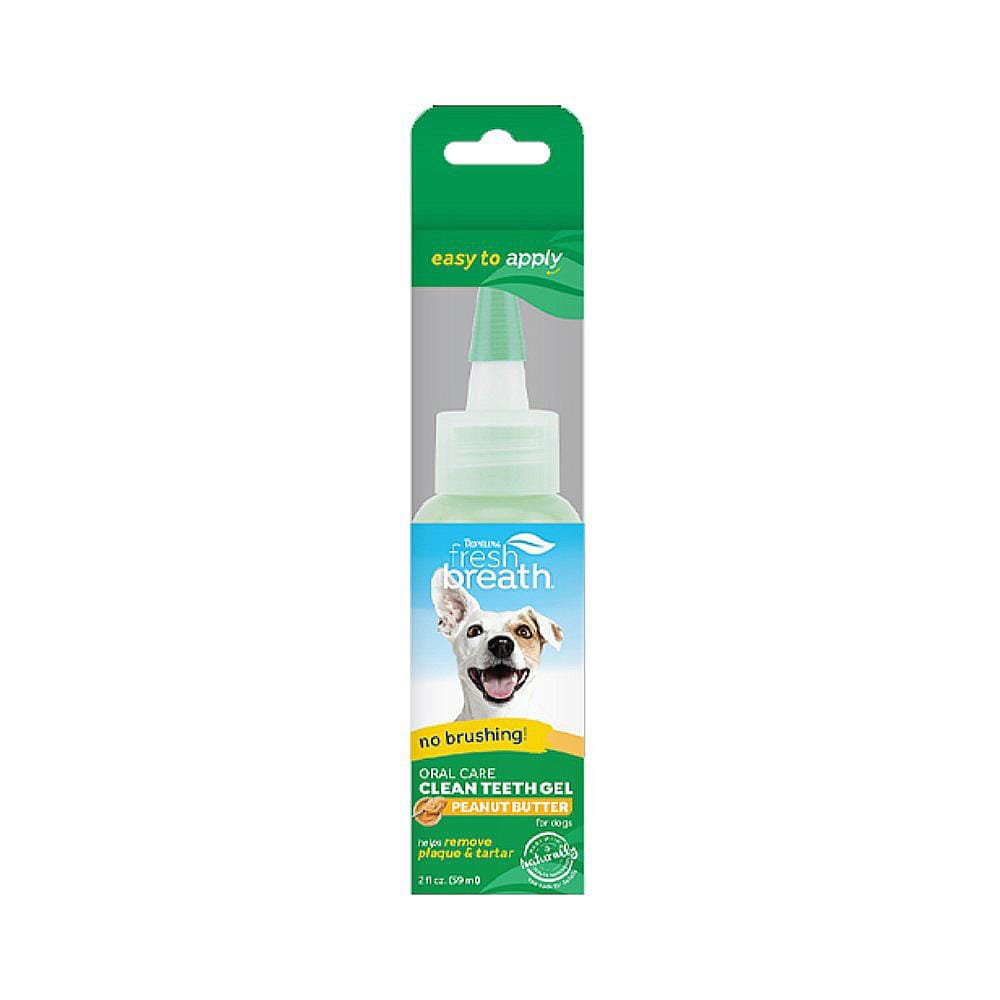 เจลขจัดคราบหินปูนสุนัข FRESH BREATH กลิ่น PEANUT BUTTER 2 Oz