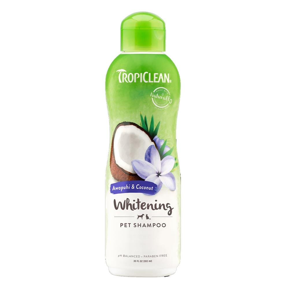 แชมพูสุนัขและแมว TROPICLEAN AWAPUHI AND COCONUT 20 ออนซ์