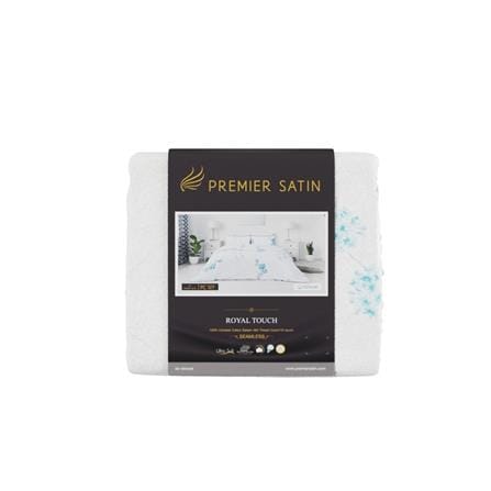 ชุดผ้าปูที่นอน 5 ฟุต 3 ชิ้น PREMIER SATIN ROYAL TOUCH PRINT PC127_4