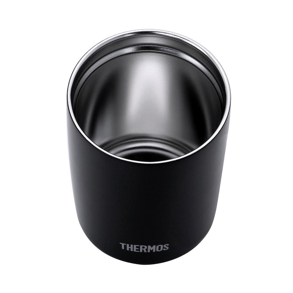 ถ้วยน้ำสุญญากาศพร้อมฝา THERMOS JDP-300 0.3 ลิตร สีดำ