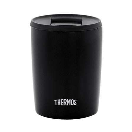 ถ้วยน้ำสุญญากาศพร้อมฝา THERMOS JDP-300 0.3 ลิตร สีดำ_0