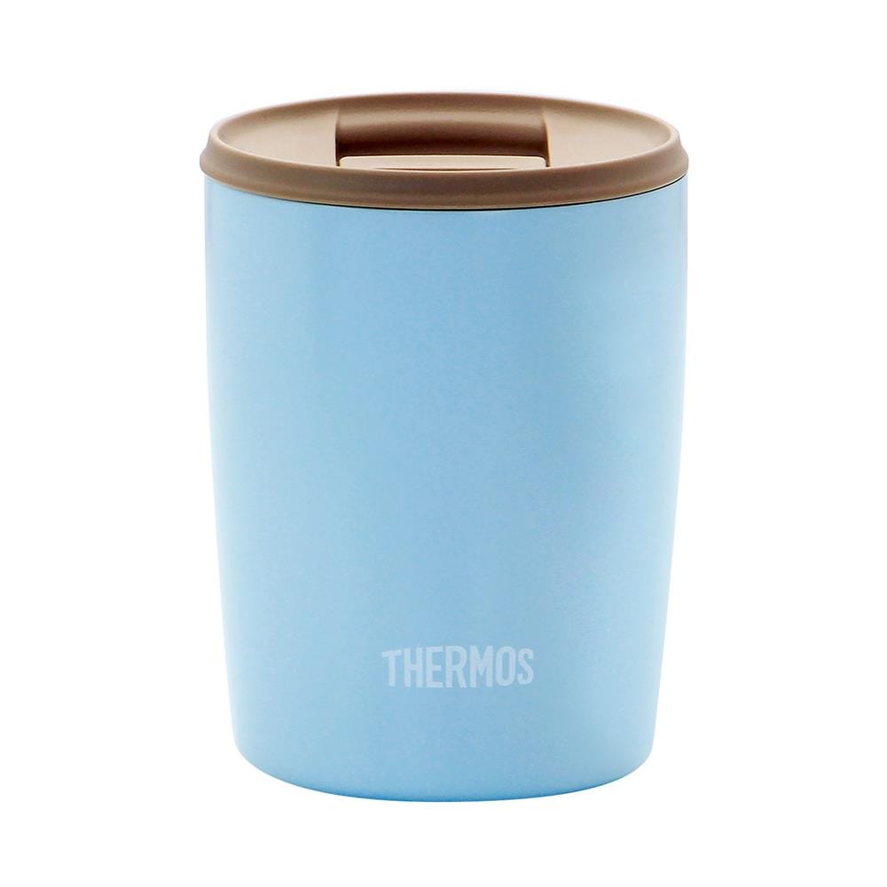 ถ้วยน้ำสุญญากาศพร้อมฝา THERMOS JDP-300 0.3 ลิตร สีฟ้า
