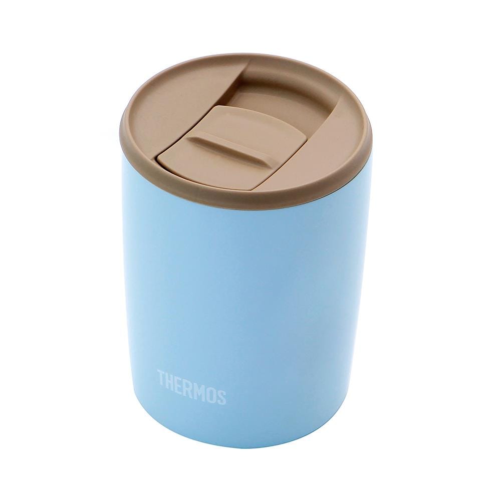 ถ้วยน้ำสุญญากาศพร้อมฝา THERMOS JDP-300 0.3 ลิตร สีฟ้า