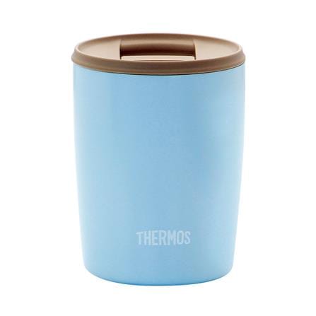 ถ้วยน้ำสุญญากาศพร้อมฝา THERMOS JDP-300 0.3 ลิตร สีฟ้า_0