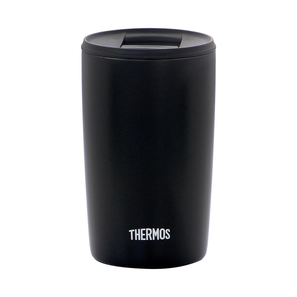 ถ้วยน้ำสุญญากาศพร้อมฝา THERMOS JDP-400 0.4 ลิตร สีดำ