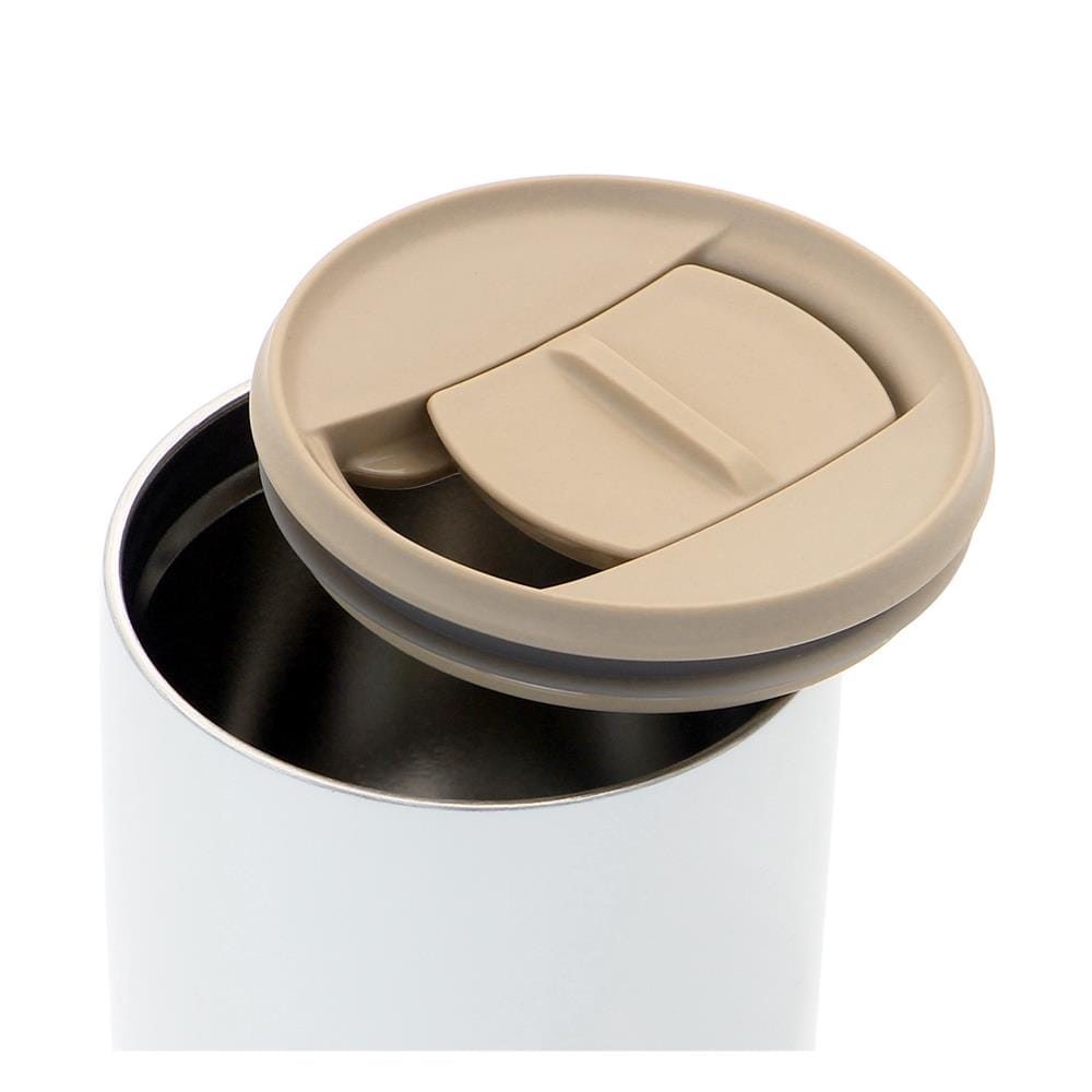 ถ้วยน้ำสุญญากาศพร้อมฝา THERMOS JDP-300 0.3 ลิตร สีขาว