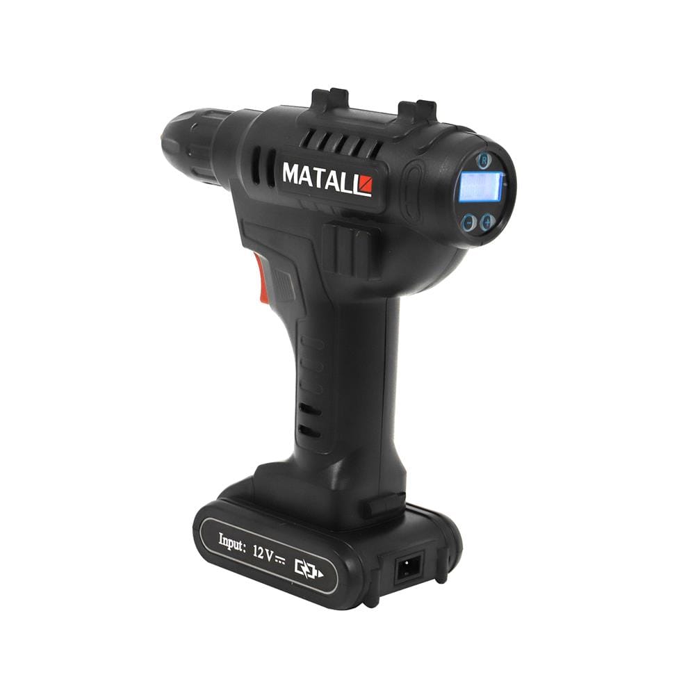 เครื่องสูบลมไฟฟ้าไร้สาย (แบตในตัว) MATALL 12 โวลต์ 120 วัตต์