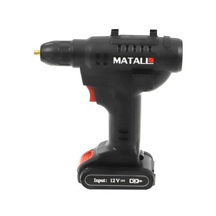 เครื่องสูบลมไฟฟ้าไร้สาย (แบตในตัว) MATALL 12 โวลต์ 120 วัตต์_2