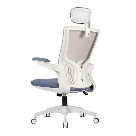 D.I.Y. เก้าอี้สุขภาพ WORKSCAPE LUNA SEA WCH-00005 สีขาว-น้ำเงิน_3