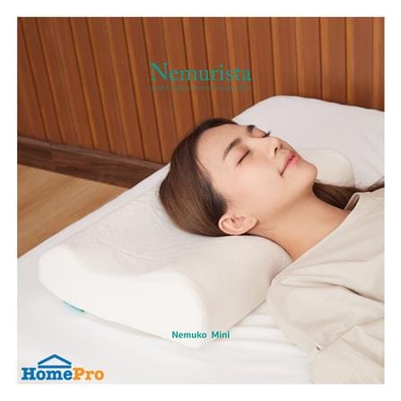 หมอนสุขภาพ ยางพารา NEMURISTA NEMUKO MINI 47x29x9 ซม. สีขาว_2