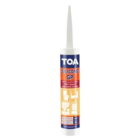 ซิลิโคนมีกรด TOA GP 280 มล. สีเทา