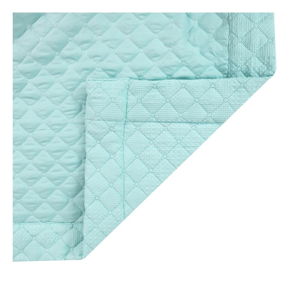 ผ้าคลุมเตียง 6 ฟุต HOME LIVING STYLE ALESIA สีเขียว