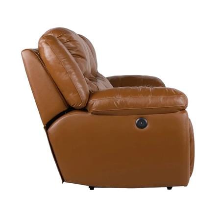 RECLINER 3 ที่นั่ง SB FURNITURE MIKA สีน้ำตาล_1
