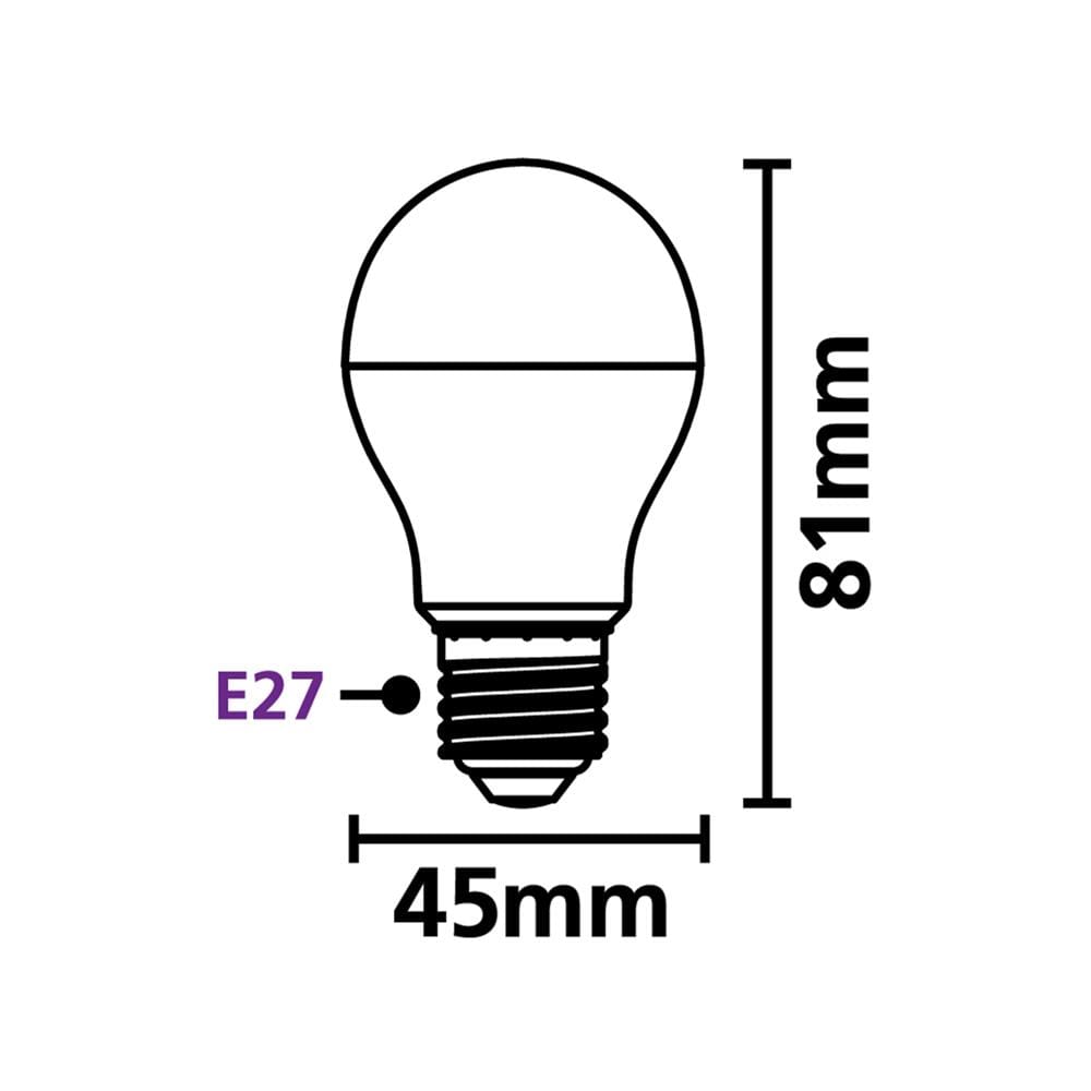 หลอด LED SYLVANIA BASIC PLUS 3 วัตต์ DAYLIGHT E27