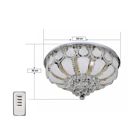 ไฟถาด LED NEOLIGHT 6802-600 36 วัตต์ DAYLIGHT/COOL WHITE/WARM WHITE สีขาว/น้ำตาล 1 หัว_3