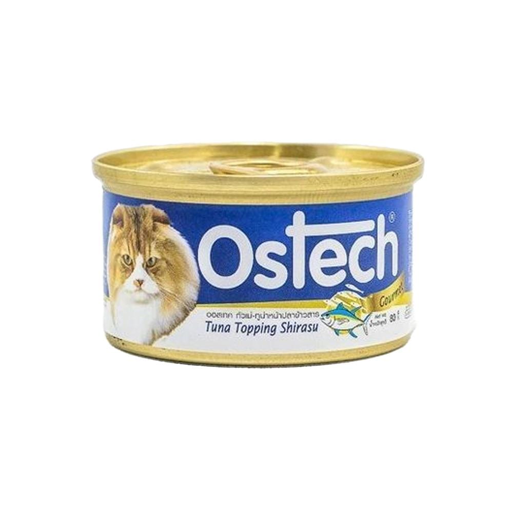 อาหารเปียกแมว OSTECH GOURMET CAT SHIRASU 80 ก.
