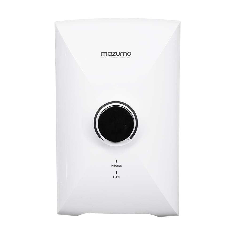 เครื่องทำน้ำอุ่น MAZUMA INTRO PRO1 3500 วัตต์ สีขาว-ดำ
