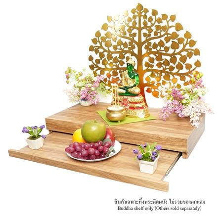 หิ้งพระติดผนัง FASTTECT ST1-3060-P สีลาเต้_0