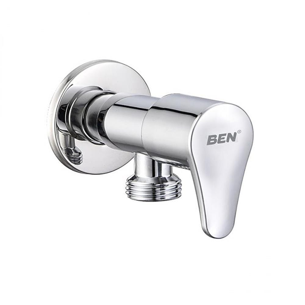 วาล์วฝักบัว 1 ทาง BEN BN TRN-5995 สีโครม