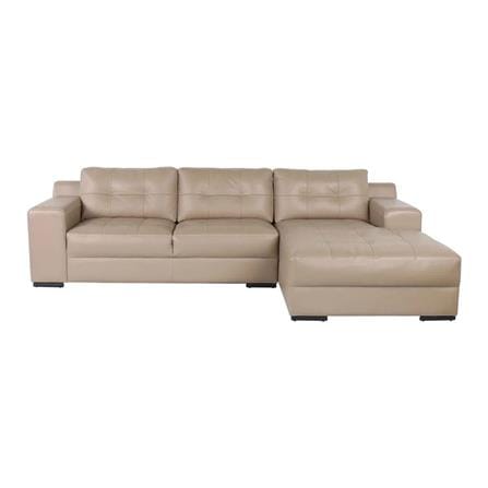 โซฟาเข้ามุมขวา SB FURNITURE MOLINE สีน้ำตาลอ่อน