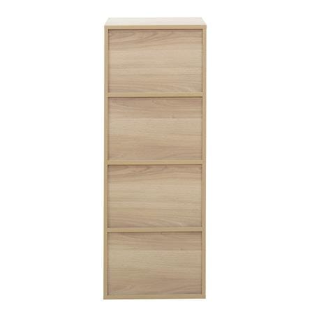 ตู้ล็อกเกอร์ 4 ช่อง FURDINI ANY 40 ซม. สีไวท์โอ๊ค/ขาว_5