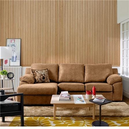 โซฟาเข้ามุมซ้าย SB FURNITURE MUTO 2 สีน้ำตาล_4