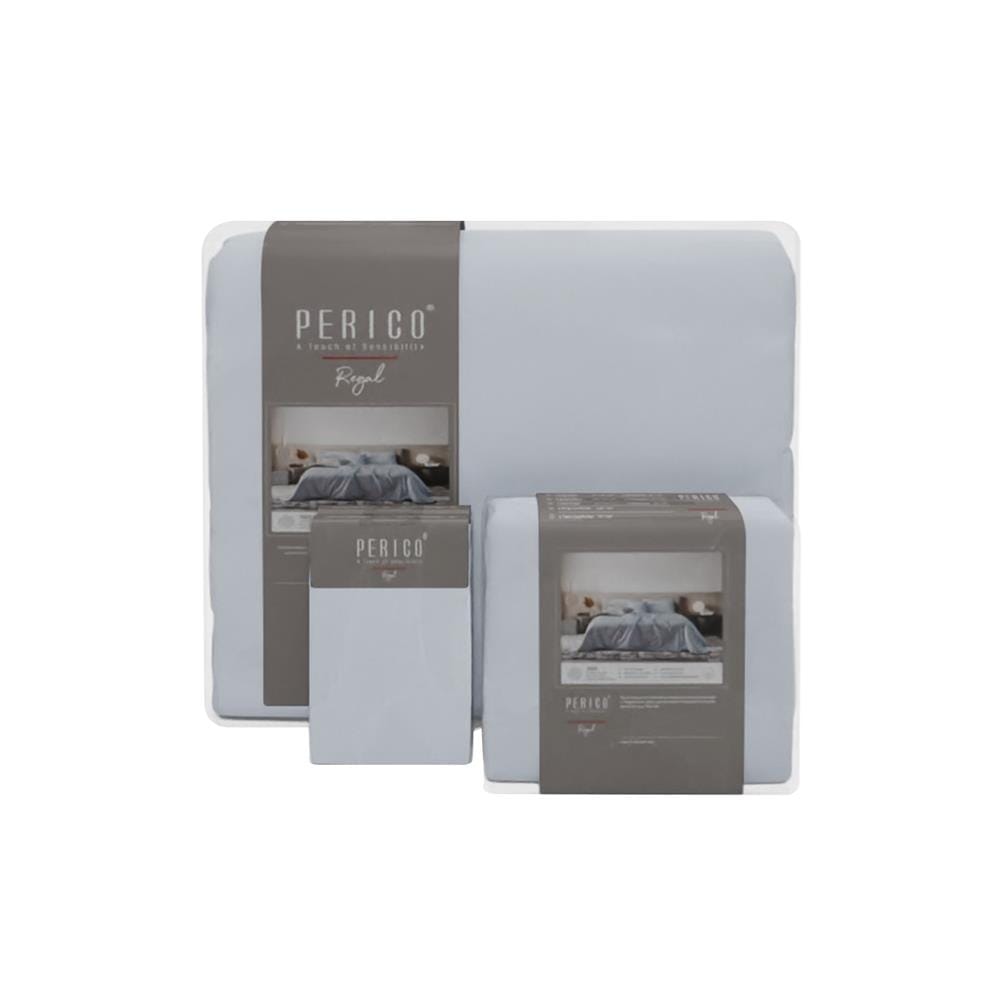 ชุดผ้าปูที่นอน 6 ฟุต 6 ชิ้น PERICO REGAL SOLID RS085