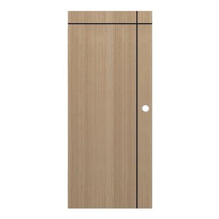 ประตูภายใน UPVC PARAZZO PUN06 90X200 ซม. สีบีช เจาะลูกบิด