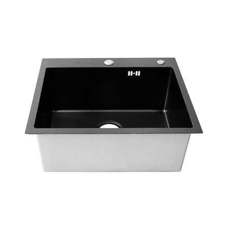 ซิงค์ฝัง 1 หลุม DYNA HOME WD5545TS-BK สีดำ_2