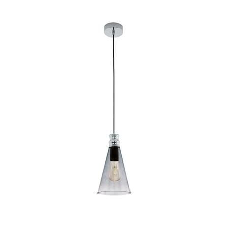 ไฟช่อ EGLO FRAMPTON 1 49154 สีดำใส 1 หัว_0