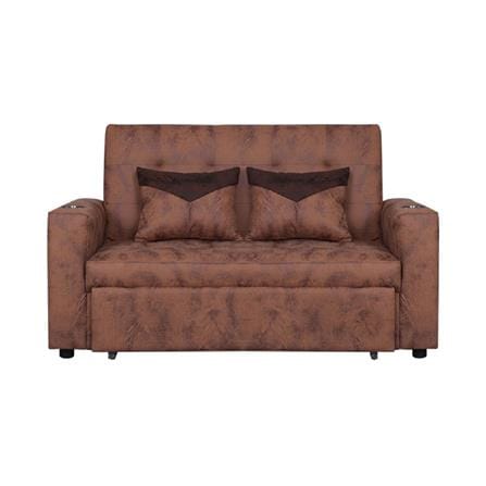 โซฟาเบด AS FURNITURE CHARLOTTE LBWU12 PU สีน้ำตาลอ่อน_1