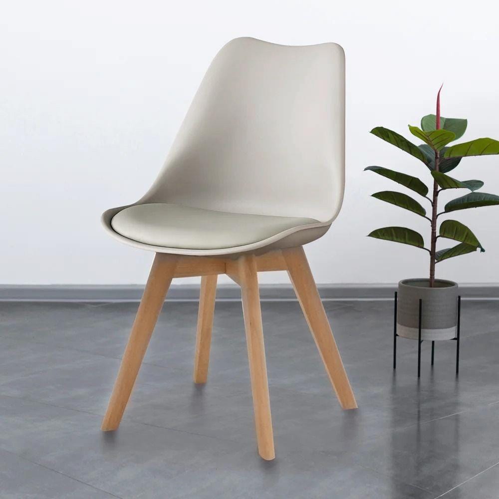 เก้าอี้ทานข้าว SB FURNITURE LIFELY สีเทา