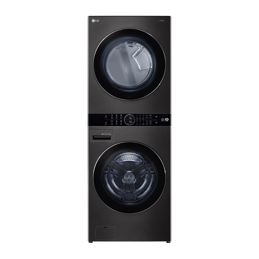 ตู้ซักผ้าและอบผ้า LG WT2116SHBB 21/16 กก. 1000RPM HEAT PUMP อินเวอร์เตอร์ สีดำ