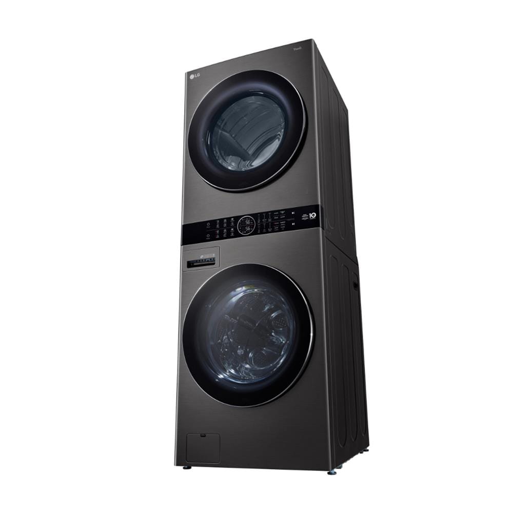 ตู้ซักผ้าและอบผ้า LG WT2116SHBB 21/16 กก. 1000RPM HEAT PUMP อินเวอร์เตอร์ สีดำ
