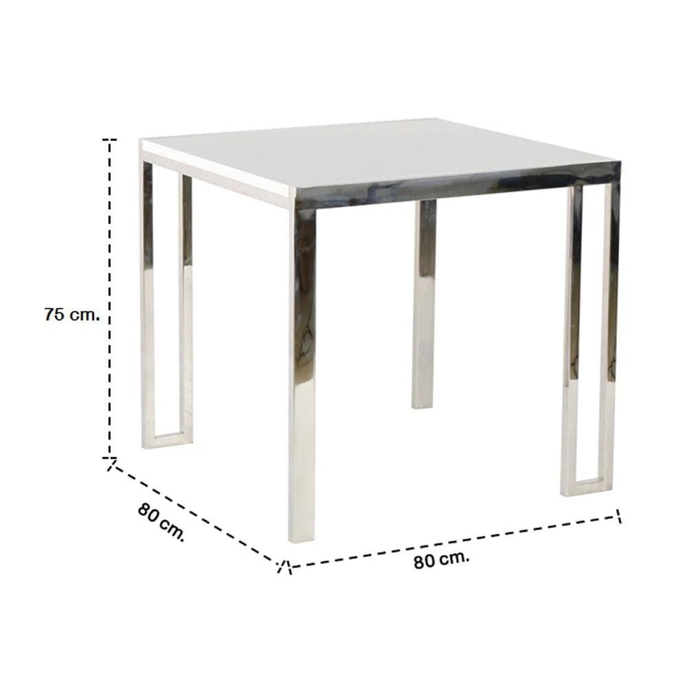 โต๊ะทานข้าว SB FURNITURE MONTIS สีขาว