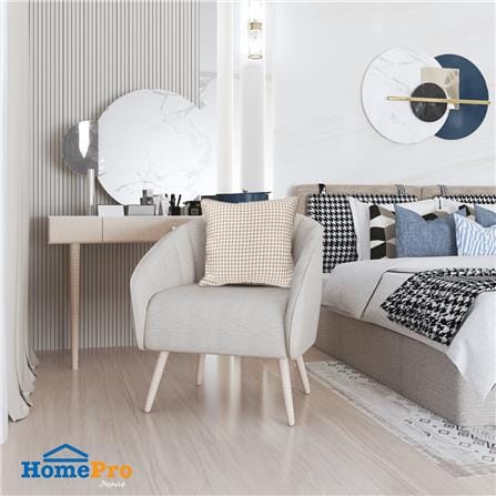 หมอนอิง HOME LIVING STYLE HOUNDSTOOTH 18X18 นิ้ว สีครีม_5