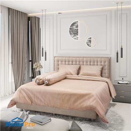 ชุดผ้าปูที่นอน 5 ฟุต 6 ชิ้น HOME LIVING STYLE HAZEL สี BROWN_0