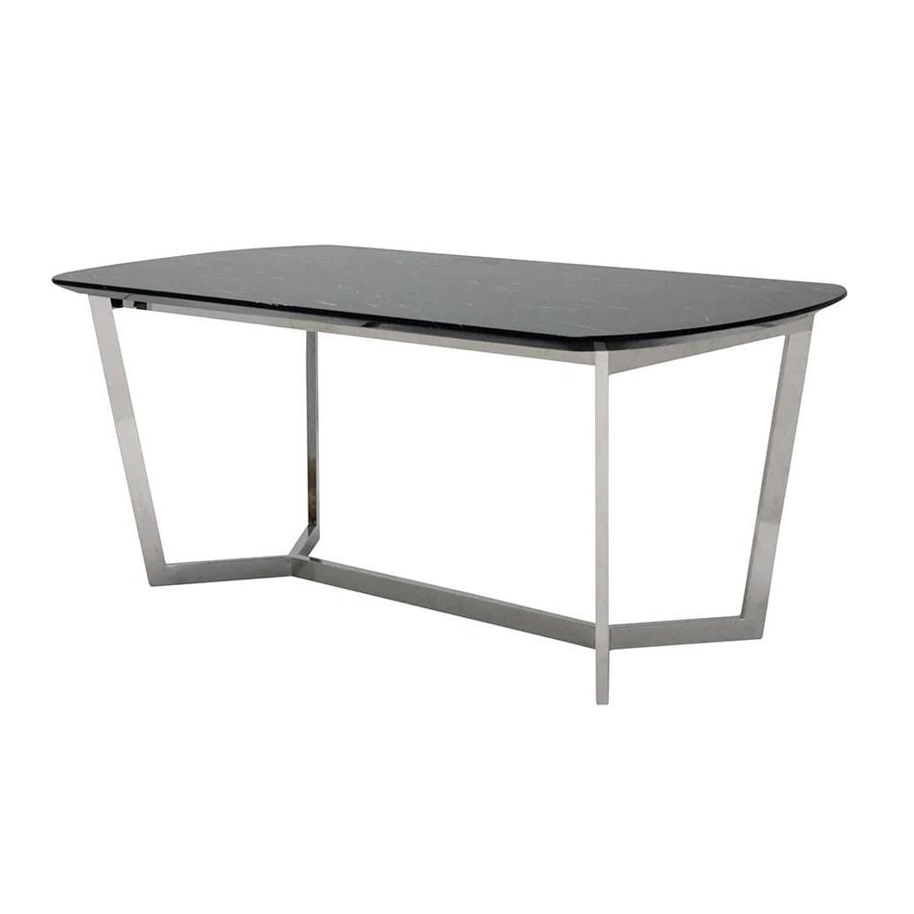 โต๊ะทานข้าว SB FURNITURE AVENTE A180 สีดำ