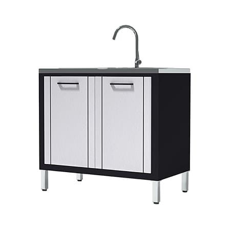 ตู้ตั้งพื้น CABIN HARVIN 1 หลุม 1 ที่พัก 90 ซม. สีเทา_1