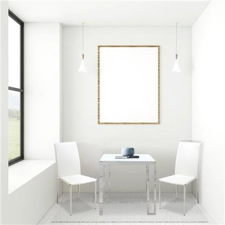 ชุดโต๊ะทานข้าว 2 ที่นั่ง SB FURNITURE MONTIS/YINTA สีขาว_5