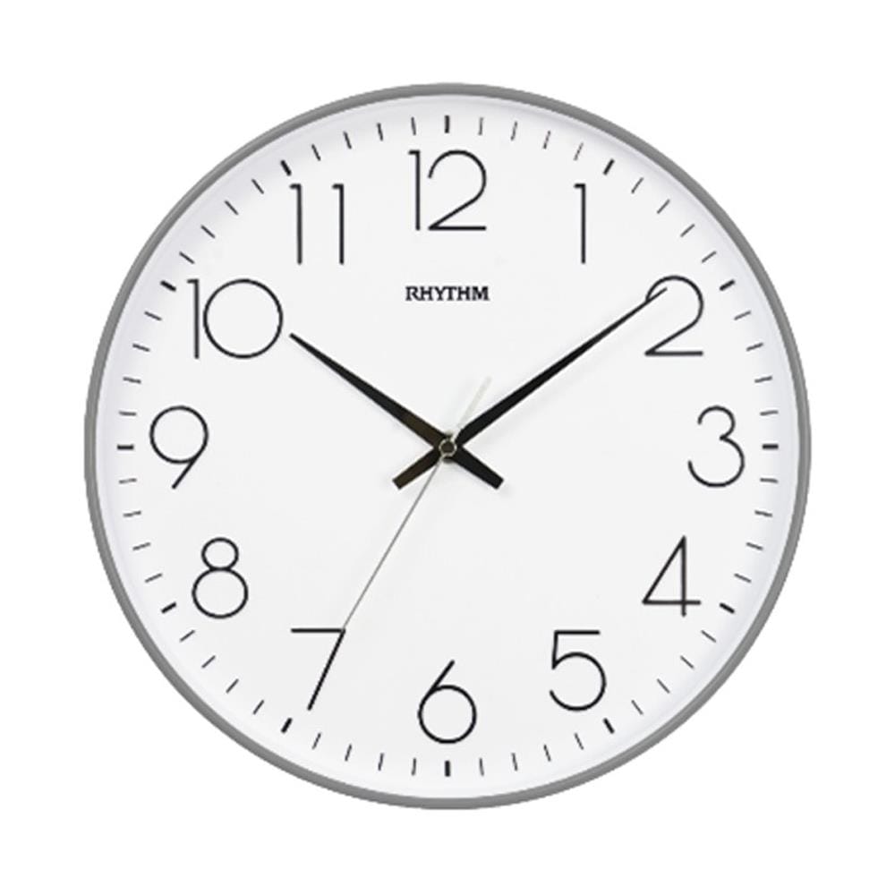 นาฬิกาแขวน RHYTHM CMG601NR08 12 นิ้ว สีเทา