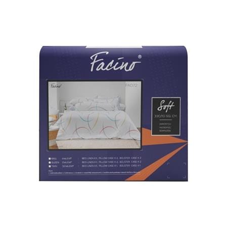 ชุดผ้าปูที่นอน 3.5 ฟุต 3 ชิ้น FACINO PRINT FA072_4