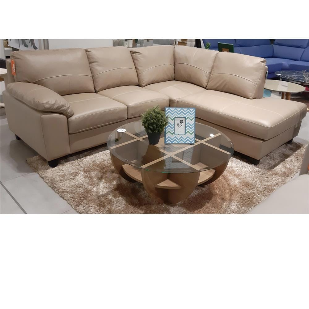 โต๊ะกลาง SB FURNITURE WAFFLE 90 ซม. สีไม้อ่อน