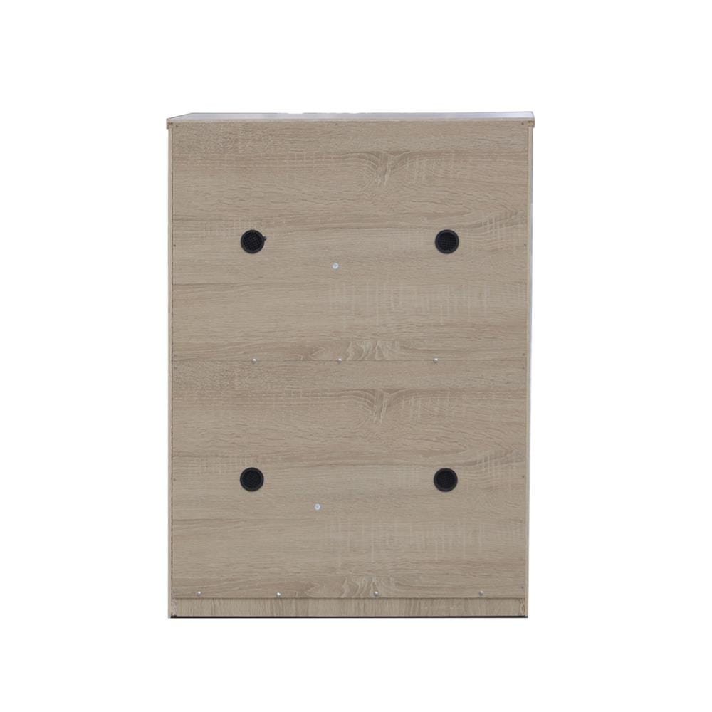 ตู้วางรองเท้า 12-15 คู่ ME LIVING สี SOLID OAK/MARBLE GREY