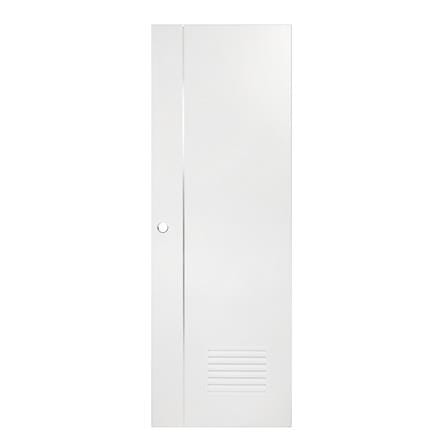 ประตูห้องน้ำ UPVC AZLE BN-01 เกล็ดล่าง 70X200 ซม. ...
